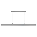 Pendelleuchte D PROFESSION UP & DOWN, Netzgerät DALI, 200-240V AC/50-60Hz, 60W, silber