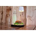Deko-Light battery table lamp CANIS GASTRO M with touch dimmer, with charger, 6 pieces IP65, mat, graphite black dimmable
