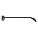  Outdoor LED Displayleuchte ATIS II, IP55, 15W 3000K 100°, dunkelgrau