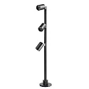 Display luminaire HERCULIS TRIPLE, 9V DC, 350 mA, 3W, 4000K, black