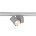 LED 3-Phasen-Strahler NIHAL MINI, 13.5W 3000K 950lm 35°, dimmbar, Silber