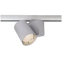 LED 3-Phasen-Strahler NIHAL, 30W 3000K 2450lm 33°, dimmbar, Silber