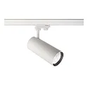 3-phase spot HORUS, 220-240V AC/50-60Hz, 30W, 3000K, white