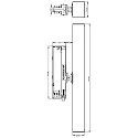 Deko-Light 3-Phasen Schienenleuchte ALNITAK 24-30W, 33.6cm, Linsenoptik, 30W 4000K 3068lm 34°, dreh-/schwenkbar, Weiß / Schwarz