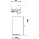 Deko-Light LED 3-Phasen Strahler LUCEA 10, 36°, 220-240V AC/50-60Hz, 10W, 3000K | 4000K, 1000lm, schwarz
