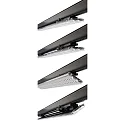 Deko-Light 3-Phasen LED Leuchte LINEAR PRO TILT, 20W, 4000K, 3400lm, IP20, schwarz