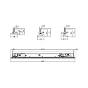 Deko-Light 3-Phasen LED Leuchte LINEAR PRO TILT, 20W, 4000K, 3400lm, IP20, schwarz