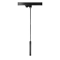  LED 3-Phasen Pendelleuchte SLIM DIM, IP20, 5W 2700K 500lm 24°, CRi >90, UGR <19, dimmbar, Soft-Textilkabel, schwarz