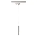  LED 3-Phasen Pendelleuchte SLIM DIM, IP20, 5W 2700K 500lm 24°, CRi >90, UGR <19, dimmbar, Soft-Textilkabel, weiß