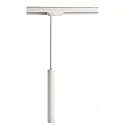  LED 1-Phasen Pendelleuchte SLIM DIM, IP20, 5W 2700K 500lm 24°, CRi >90, UGR <19, dimmbar, Soft-Textilkabel, weiß