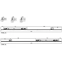 LED 3-Phasen-Leuchte LINEAR PRO TILT, IP20, 150cm, CRi >90, UGR <19, schwenkbar, Multi-Power, 50W 3000K 8000lm 60°, schwarz