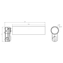 Deko-Light LED 1-Phasen-Strahler SLIM DIM, 5W 2700K 500lm 36°, CRi >90, UGR <19, verstellbar, dimmbar, weiß