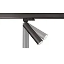 Deko-Light LED 3-Phasen-Strahler SLIM, IP20, 5W 2700K 500lm 36°, CRi >90, UGR <19, verstellbar, dimmbar, schwarz