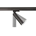 Deko-Light LED 3-Phasen-Strahler SLIM, IP20, 5W 2700K 500lm 36°, CRi >90, UGR <19, verstellbar, dimmbar, schwarz