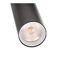 Deko-Light LED 3-Phasen-Strahler SLIM, IP20, 5W 2700K 500lm 36°, CRi >90, UGR <19, verstellbar, dimmbar, schwarz