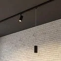 Deko-Light LED 3-Phasen Pendelleuchte LUCEA 10, 36°, 10W, 2700K, 1300lm, IP20, DALI dimmbar, schwarz
