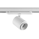 LED 3-Phasen Strahler FOCARIS, 15W 2700/3000/4000K (CCT-Switch) 15-50° fokussierbar, CRi>90, UGR 19, DALI-2 steuerbar, weiß