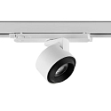 LED 3-Phasen Strahler CERES 90, 19W, 3000K, 2500lm, IP20, DALI dimmbar, drehbar, weiß