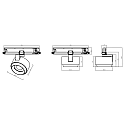 Deko-Light LED 3-Phasen Strahler CERES 118, 31W, 4000K, 4600lm, IP20, DALI dimmbar, drehbar, weiß