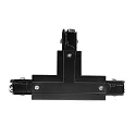 Zubehör für 3-Phasen-Schienensystem D LINE - T-Verbinder rechts-rechts-links mit Wechselmechanik, 220-240V AC / 50-60Hz