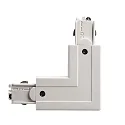 Deko-Light Zubehör für 3-Phasen-Schienensystem D LINE - 90°-Verbinder links-rechts mit Wechselmechanik, 220-240V AC / 50-60Hz, Weiß
