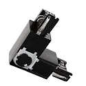 Deko-Light Zubehör für 3-Phasen-Schienensystem D LINE - 90°-Verbinder links-rechts mit Wechselmechanik, 220-240V AC / 50-60Hz, Schwarz