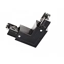 Deko-Light Zubehör für 3-Phasen-Schienensystem D LINE - 90°-Verbinder links-rechts mit Wechselmechanik, 220-240V AC / 50-60Hz, Schwarz
