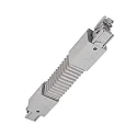 Zubehör für 3-Phasen-Schienensystem D LINE - Flexverbinder links-rechts, 220-240V AC / 50-60Hz, Grau