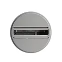Deko-Light Zubehör für 3-Phasen-Schienensystem D LINE - Aufbau-Adapter für Leuchten, 220-240V AC / 50-60Hz, Grau