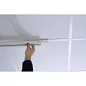 Deko-Light Zubehör für 3-Phasen-Schienensystem D LINE - Rasterdecken-Schnellmontageklammer, Weiß