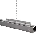 Deko-Light Zubehör für 3-Phasen-Schienensystem D LINE - Abhängeverbindungswinkel, Grau