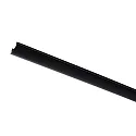 Zubehör für 3-Phasen-Schienensystem D LINE (Einbau-Version) - Abdeckblende, 100cm, Schwarz