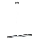 Deko-Light Deckenabhängung für 3-Phasen Leuchte D LINE, starr, 635 mm, silber