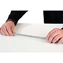 Deko-Light Verlängerung für Deckenabhängung für 3-Phasen Leuchte D LINE, starr, 310 mm , schwarz