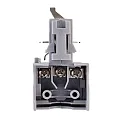 Deko-Light 3-phase pendant suspension D LINE 3-PHASE with strain relief, grey