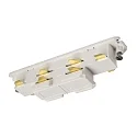 3-phase straight connector D LINE/DALI DALI controllable, electric, white