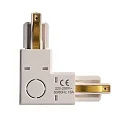 1-phase L-connector D ONE left, white