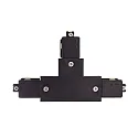Deko-Light 1-Phasen T-Verbinder D ONE, rechts-links-links, IP20, schwarz