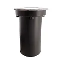  Outdoor LED Bodeneinbaustrahler II WW, 220-240V, 3W 3000K 30°, Edelstahl, Silber