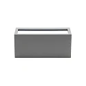 Deko-Light Outdoor Wandleuchte RILONGO, Up & Down, IP54 IK05, 220-240V, E27 max. 15W, Alu-Druckguss, geschlossen, dunkelgrau