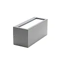 Deko-Light Outdoor Wandleuchte RILONGO, Up & Down, IP54 IK05, 220-240V, E27 max. 15W, Alu-Druckguss, geschlossen, dunkelgrau