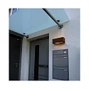 Deko-Light Outdoor Wandleuchte RILONGO, Up & Down, IP54 IK05, 220-240V, E27 max. 15W, Alu-Druckguss, geschlossen, braun
