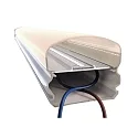 Deko-Light LED Feuchtraumleuchte TRI PROOF MOTION, IP65 IK08, mit verdecktem HF-Sensor, symmetrisch, 66.5cm, 18.5W 4000K 1900lm 120°