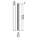 Deko-Light LED Feuchtraumleuchte TRI PROOF MOTION, IP65 IK08, mit verdecktem HF-Sensor, symmetrisch, 66.5cm, 18.5W 4000K 1900lm 120°