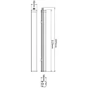 Deko-Light LED Feuchtraumleuchte TRI PROOF MOTION, IP65 IK08, mit verdecktem HF-Sensor, symmetrisch, 114.5cm, 24.5W 4000K 2500lm 120°