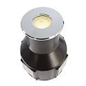 Deko-Light Outdoor LED Bodeneinbauleuchte ALZIRR II, symmetrisch, IP67, 24V DC, 2.4W 3000K 150lm 450cd 30°, befahrbar, Edelstahl