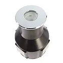 Deko-Light Outdoor LED Bodeneinbauleuchte ALZIRR II, symmetrisch, IP67, 24V DC, 2.4W 3000K 150lm 450cd 30°, befahrbar, Edelstahl