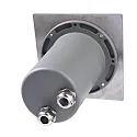 Deko-Light Bodeneinbauleuchte PAVO SET SQUARE, IP67, 220-240V AC, GU10 max. 9W, Edelstal-Blende, begehbar, schwenkbar