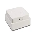 Deko-Light LED Boden-Einbauleuchte TABIT 100x100, IP67 IK10, 10 x 10cm, 2.3W 3000K 120lm 120°, PC grau / transparent