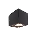 KapegoLED Wandleuchte CUBODO II SINGLE MINI, 220-240V, 4.5W, dunkelgrau transparent